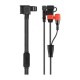 Комбинированный кабель зарядки 3-в-1 для экшн-камеры Garmin VIRB X/XE