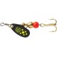 Блесна Mepps Black Fury №0 2.5g Chartreuse Dots