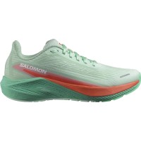 Кроссовки Salomon outdoor AERO BLAZE 2 W 4.5 Bay/Cherry Tomato/Electric Green