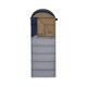 Спальник з капюшоном Naturehike Sunny Day PL02 U450 CNK2550WS028, (3,9°C), лівий, блакитно-синій