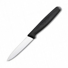 Кухонний ніж Victorinox Paring лезо 8см з чорн. ручкою