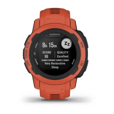 Смарт-годинник Garmin Instinct 2S макового кольору