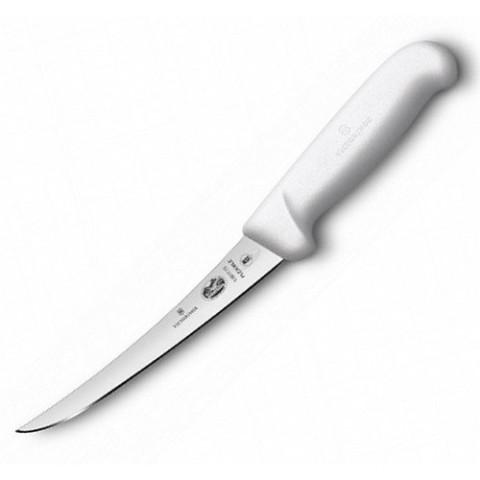 Кухонний ніж Victorinox Fibrox Boning Flex лезо 15см з біл. ручкою