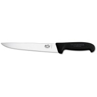 Нож кухонный разделочный Victorinox Fibrox 30 см, чёрный