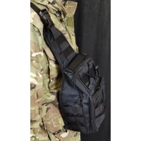 Тактическая сумка на плече BLACK