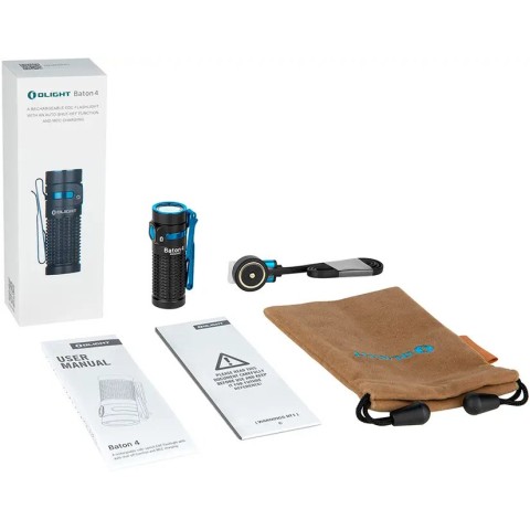 Ліхтар Olight Baton 4 Black