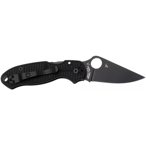 Нож Spyderco Para 3 DLC Black