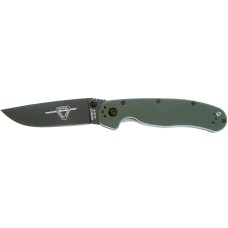 Нож Ontario Knife RAT II AUS-8 BB OD Green
