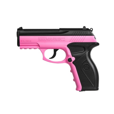 Пневматичний пістолет Crosman Wildcat (рожевий, з кобурой)