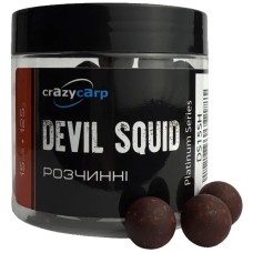 Бойлы Crazy Carp Soluble Hookbaits Devil Squid 20mm 125g