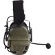Активные наушники Ops-Core AMP Communication Headset-Connectorized. Верхний держатель. Ranger Green