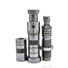 Wilson Die Kit to include Plastic Case w/SSBS-BFLD-CG - Матрици для релоадинга (фул-сайз бушинговая, нажимная посадочная, компаратор)