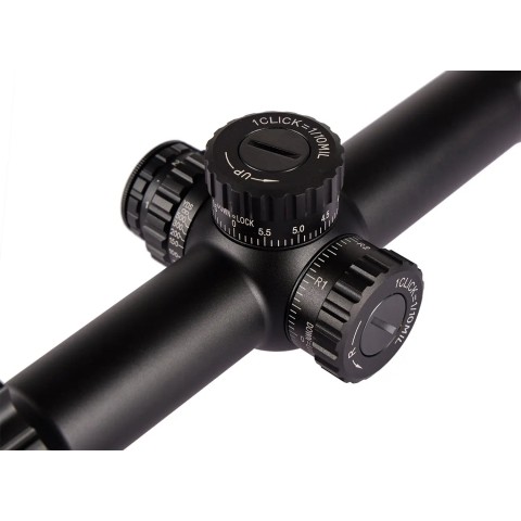 Прицел оптический XD Precision Black-LR FFP 4-24x50 сетка MPX1
