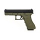Пистолет страйкбольный Evolution E017 Gas 6 мм od green