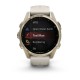Смарт-годинник Garmin fenix 8 AMOLED (43 мм) Sapphire золотистий/туманно-сірий пісочний
