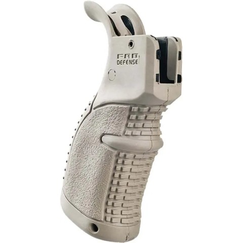 Рукоятка пистолетная FAB Defense прорезиненная для AR15, ц:desert tan (coyote tan)