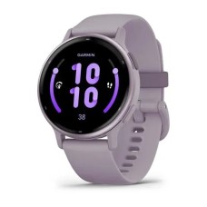 Смарт-часы Garmin vivoactive 5 орхидеевые с безелем металлик