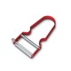 Овощечистка Victorinox REX Red, красная, односторонняя гладкая РК