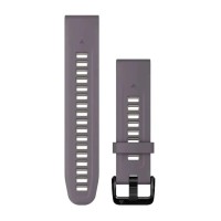 Ремешки для часов Garmin QuickFit 20 силиконовые орхидеевые/светло-песочные