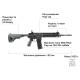 Винтовка страйкбольная Umarex Heckler & Koch HK 416 F-S AEG 6 мм