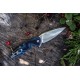 Ніж складаний туристичний Ruike Fang P105-Q, (9.2 см) 14C28N / G10 синій