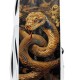 Ніж Victorinox Climber Zodiac 91мм,14функ ,Золота дерев'яна змія