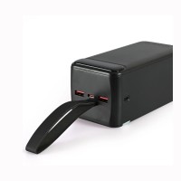 Повербанк Titanum 741S 22.5W Black 50000mAh