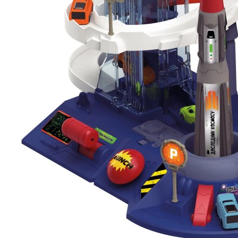 Игровой набор ZIPP Toys Dino автотрек-ракета электрический