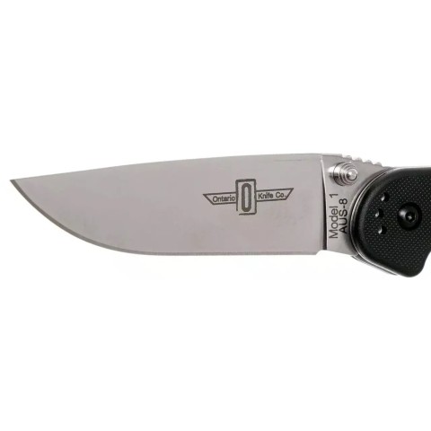 Нож Ontario Knife RAT I AUS-8 Black