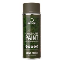 Фарба для зброї RecOil Camouflage Paint Spray зелена олива 400 мл