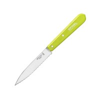 Ніж кухонний Opinel №113 Serrated салатовий (001920)
