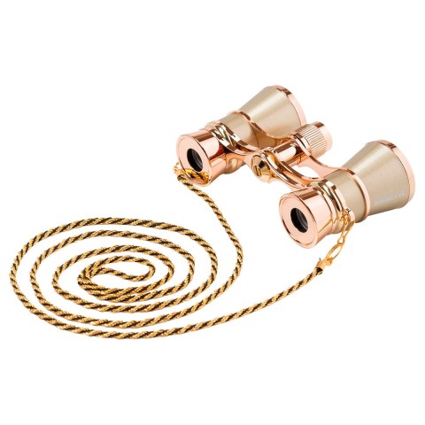 Театральний бінокль SIGETA TEATRUM C 3x25 (з ланцюжком) Gold