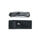 Нож Maserin Police, N690, G10 + титан, черный