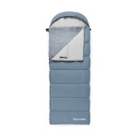 Спальний мішок з підігрівом Naturehike BE400 CNK2300SD021, лівий, сірий