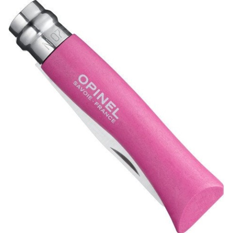 Ніж Opinel №7 My First Opinel рожевий (001699)