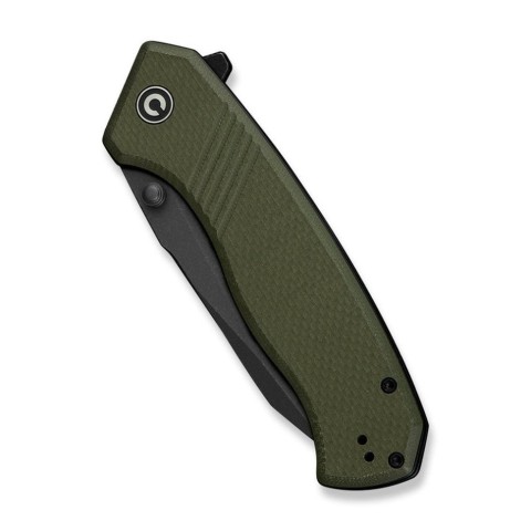 Ніж складаний туристичний Civivi Placoid, (9.3 см) 14C28N / G10 темно-зелений