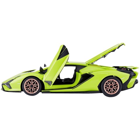 Машинка-конструктор Rastar Lamborghini Sian 1:18. Зелений