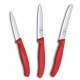 Набір ножів для чищення овочів Victorinox Swiss Classic 3 ножа черв 6.7111.34C1