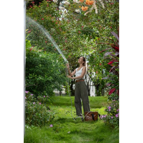 Душ портативний з насосом на акумуляторі Flextail Max Shower, білий