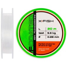 Флюорокарбон X-Fish FCoated 20m 0.28mm 5.9kg