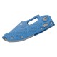 Ніж Microtech Stitch S/E Standard Cerakote blue bead blast hardware