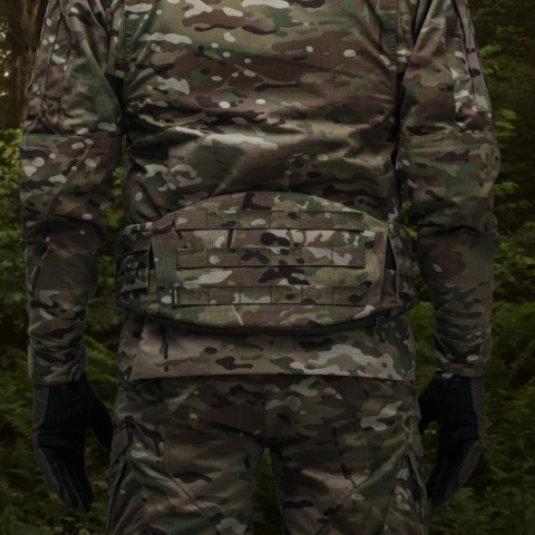 Тактичний розвантажувальний пояс Ukrarmor S/M Мультикам