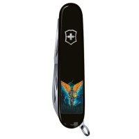 SPARTAN UKRAINE  91мм/12функ/черн /штоп /Ангел ВСУ