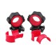 Кільця Discovery Scope Mount Rings High Picatinny 1inch(25,4)/30/34MM (180203)