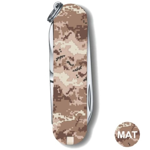 Складаний ніж Victorinox CLASSIC SD ARMY Піксель пісочний 0.6223.7.W3944pw