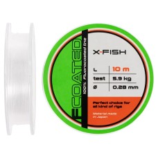 Флюорокарбон X-Fish FCoated 10m 0.28mm 5.9kg