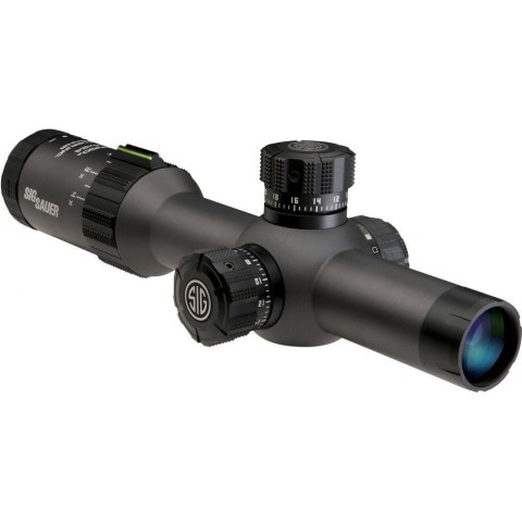 Прицел оптический Sig Optics TANGO4 1-4x24mm, 30mm, FFP, MRAD ILLUM RETICLE, 0.2 MRAD ADJ, GRAPHITE