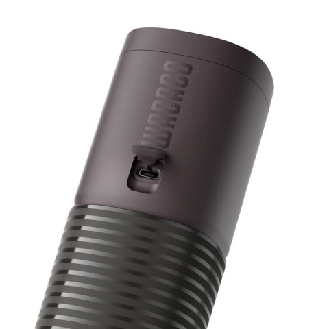 Портативна еспресо-кавоварка Wacaco Nanopresso біла з чохлом, механічна, для меленої кави
