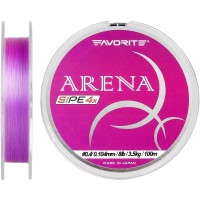 Шнур Favorite Arena PE 4x 100m (purple) #0.175/0.071mm 3.5lb/1.4kg