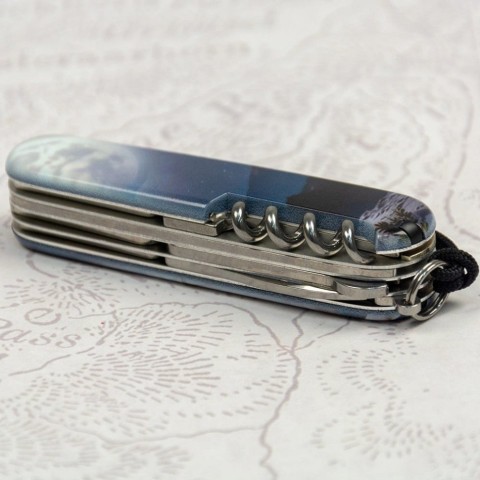 Складаний ніж Victorinox HUNTSMAN ZODIAC Магічний кінь 1.3713.3.Z5280pk